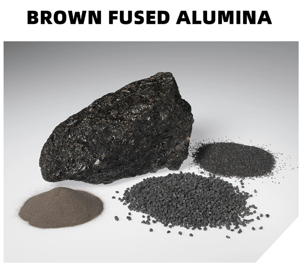Brown Fused Alumina Aluminium Oxide Corundum Powder Abrasives for Sandblasting and Abrasive Tools Bfa