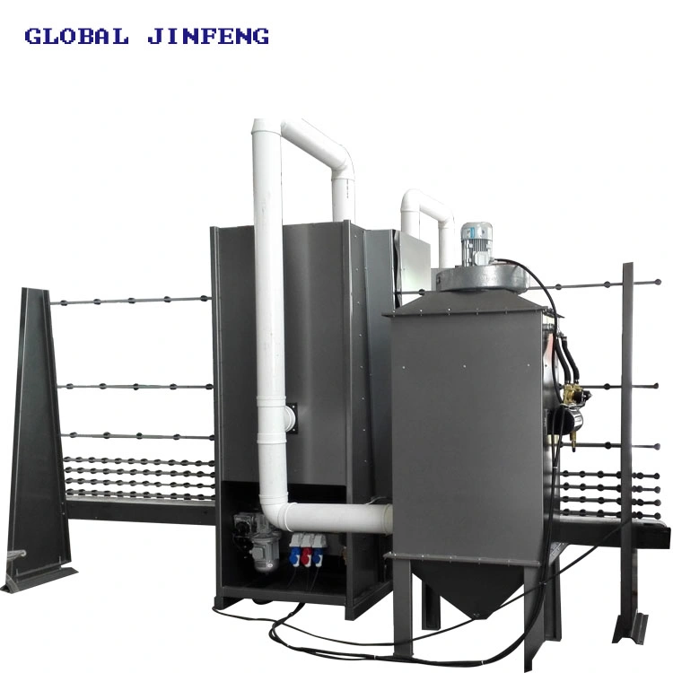 Jfp2500 Automatic CNC Vertical Glass Processing Sandblasting Sandblaster Machine with Aluminum Oxide