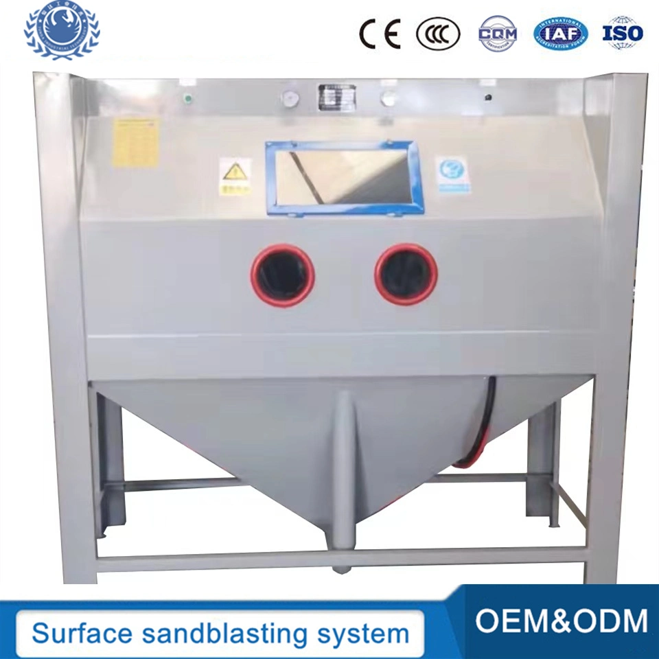 Top Supplier China Movable Pressurized Sand Blasting Machine/Shot Blaster Cabinet/Sandblast Cabinet