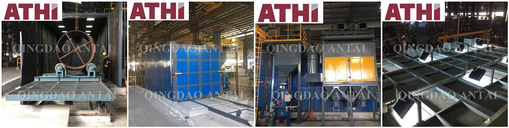 Automatic Recycling Sand Blasting Booth / Room / Sand Blasting Chamber