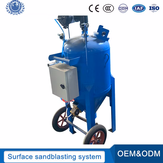 Jd 600 Dry/Wet Abrasive Sand Blasting Pot, Portable Water Blasting Tank